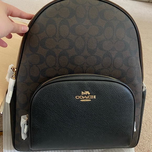 Coach Handbags - 💥Sale💥NWT. Large Court Backpack In Signature Canvas